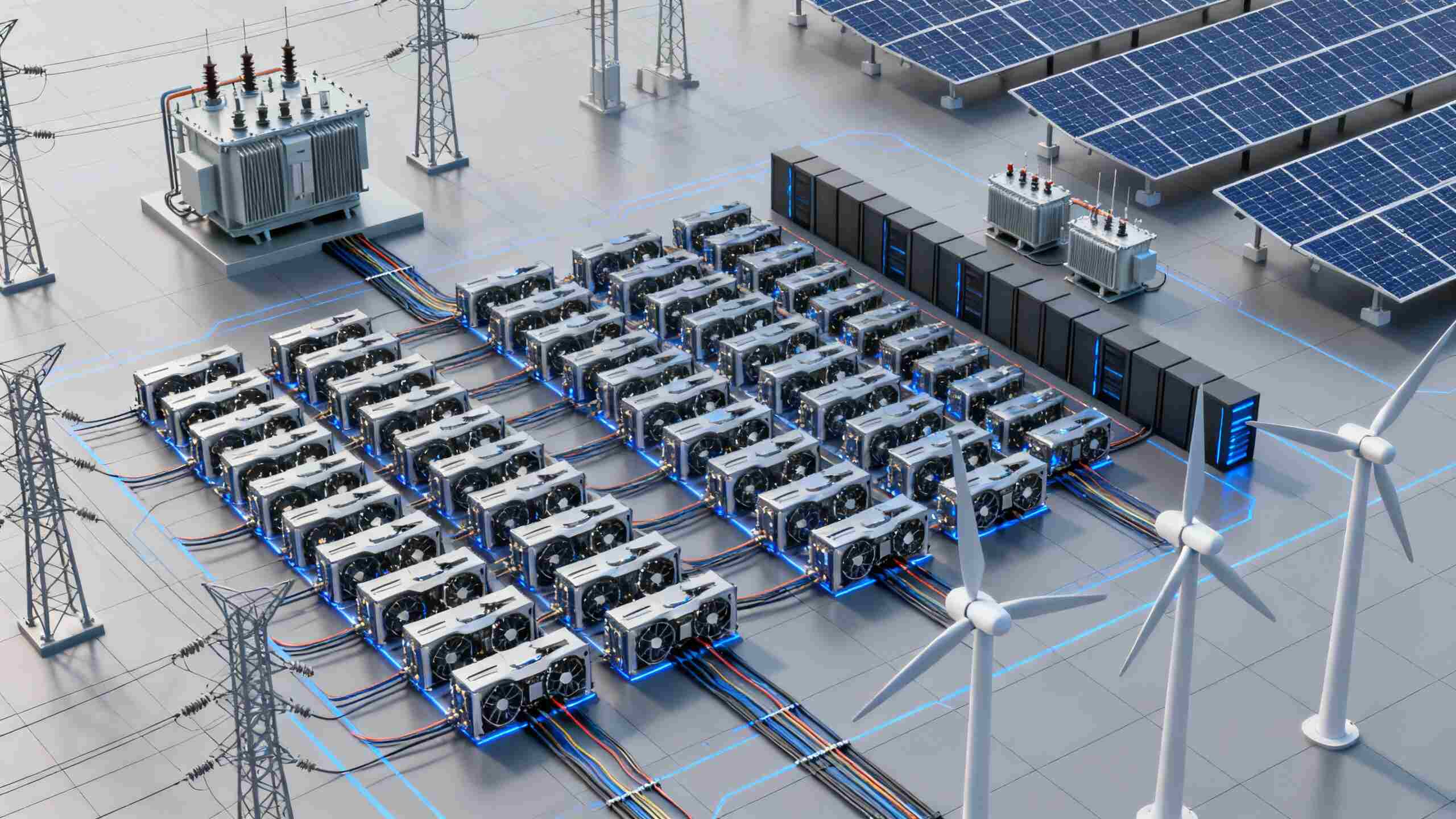 Electro-Industrial Stack enabling scalable AI infrastructure and energy integration
