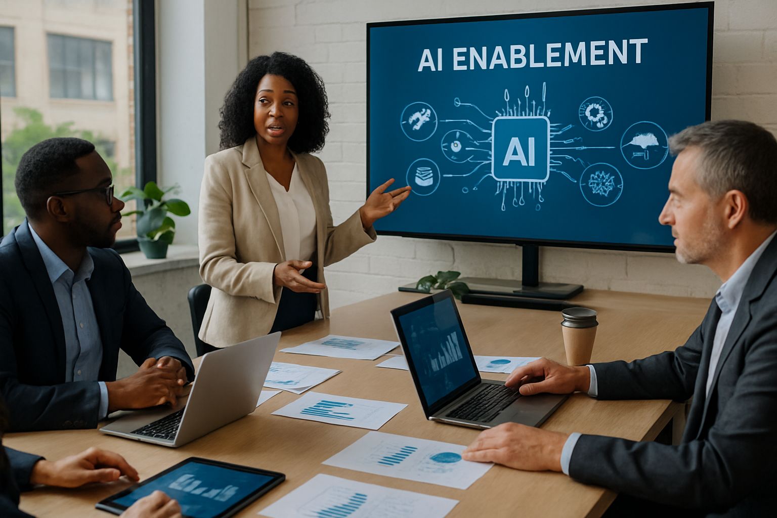 AI Enablement: Building an Enterprise Center of Excellence