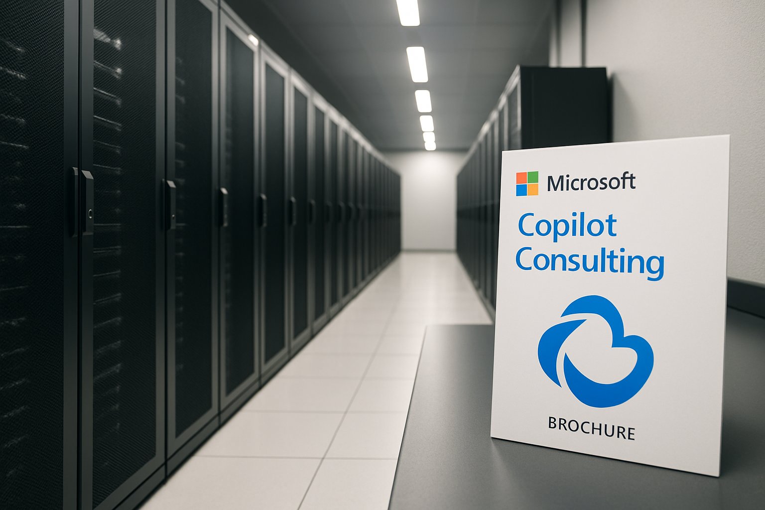 Microsoft Copilot Consulting in secure enterprise data center environment