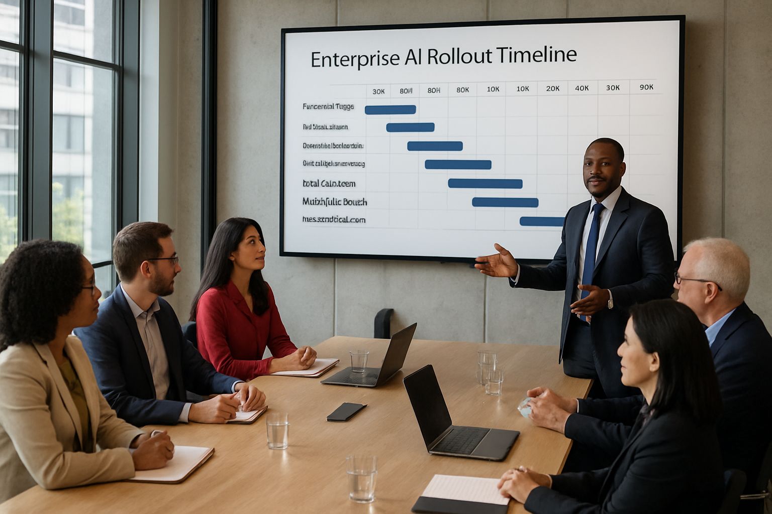 Enterprise AI Rollout Timeline That Delivers Value