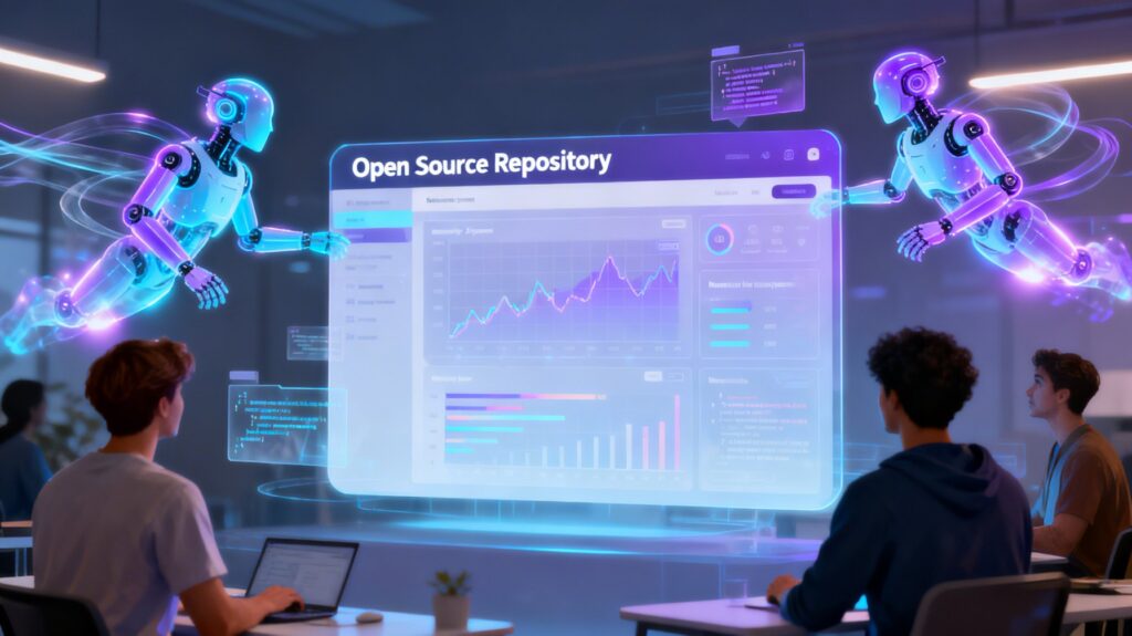 AI agents collaborating with developers in open source environment